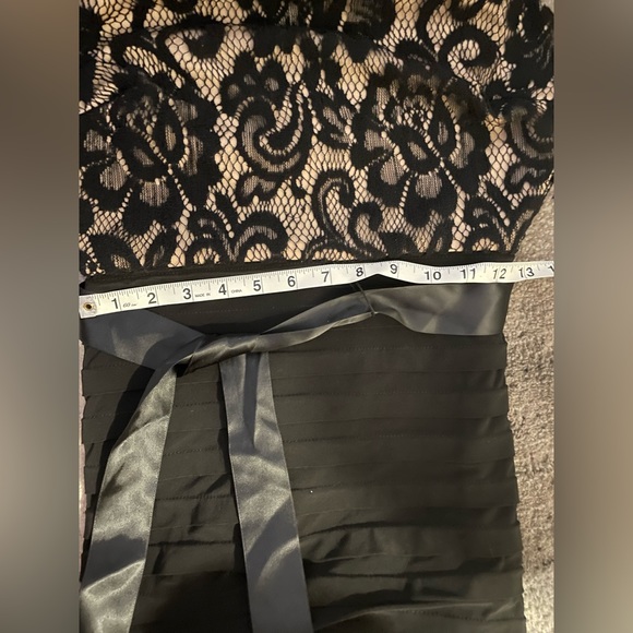 Betsy Adams formal lace evening gown - Picture 5 of 6